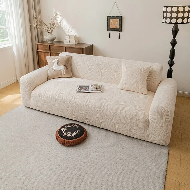 Adjustable Jacquard Sofa Covers for Living Room Armchair Cover Corner L Shape Stretch Slipcovers Couch Cover 1/2/3/4/5 Seater