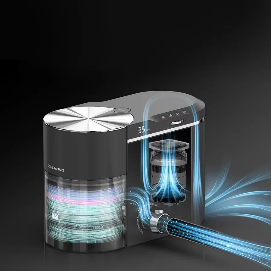 DAICHONG High Quality 2025 Nail Salon Equipment 240W Brushless Motor Nail Dust Collector Quiet No Noise Nail Supplies