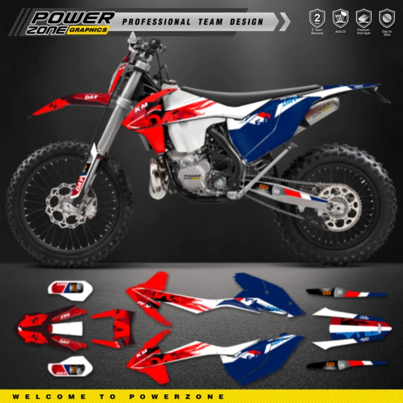 

Набор наклеек для KTM SX SXF MX 16-18 EXC XCW Enduro 17-19 125-500cc 104