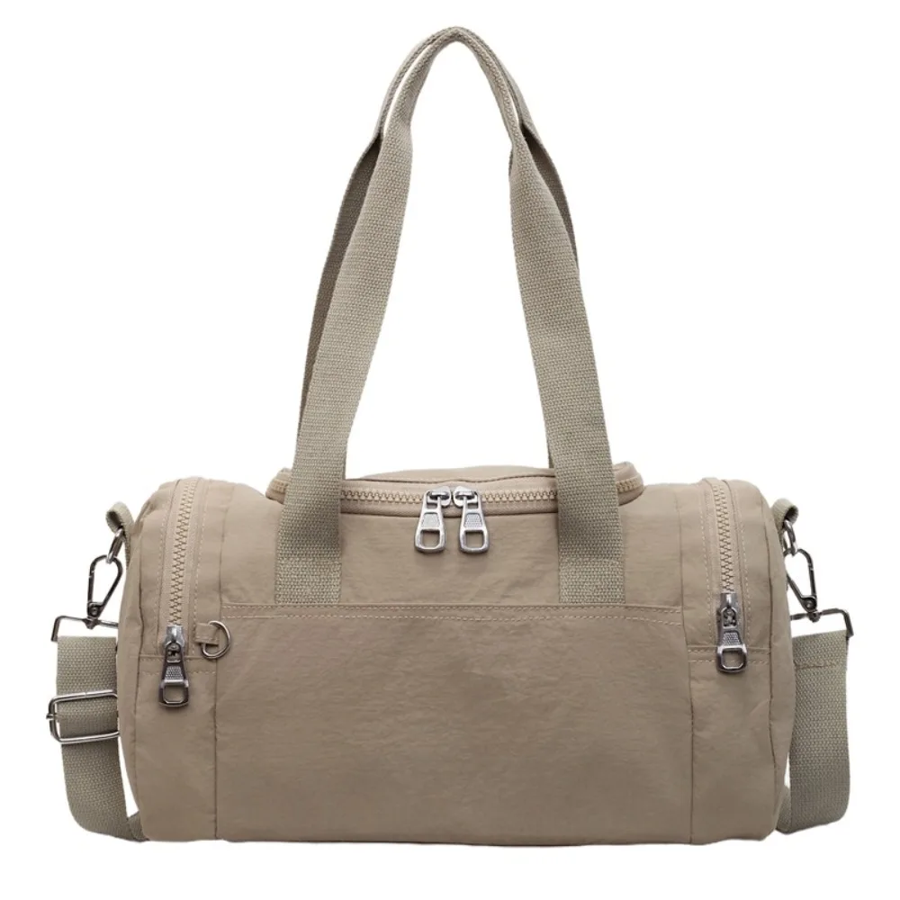 

Nylon Travel Duffel Bag Portable Crossbody Women's Fitness Handbag Large Capacity Durable Gym Storage Bag Sports Accessories