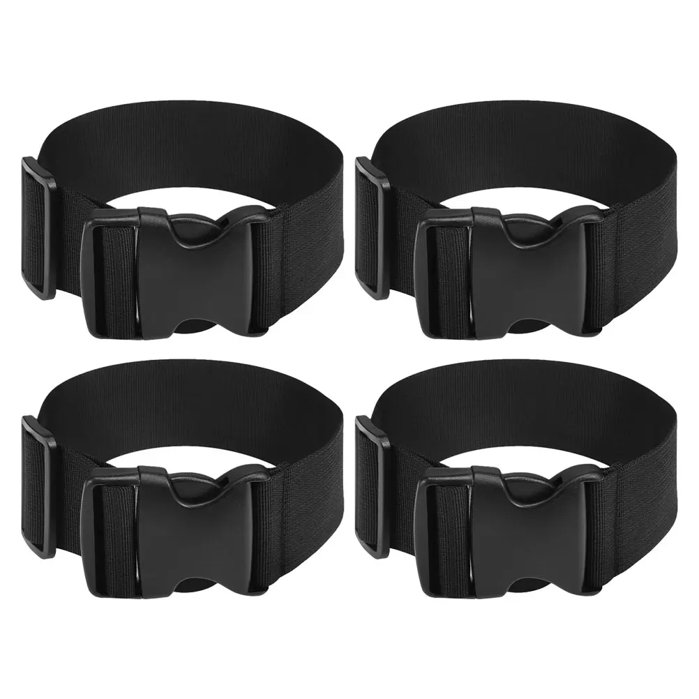 

4pcs Nylon Buckle Straps 25mmx100cm Adjustable Luggage Connector Heavy Duty Fixing Travel Backpack Supplies Suitcase Accessories