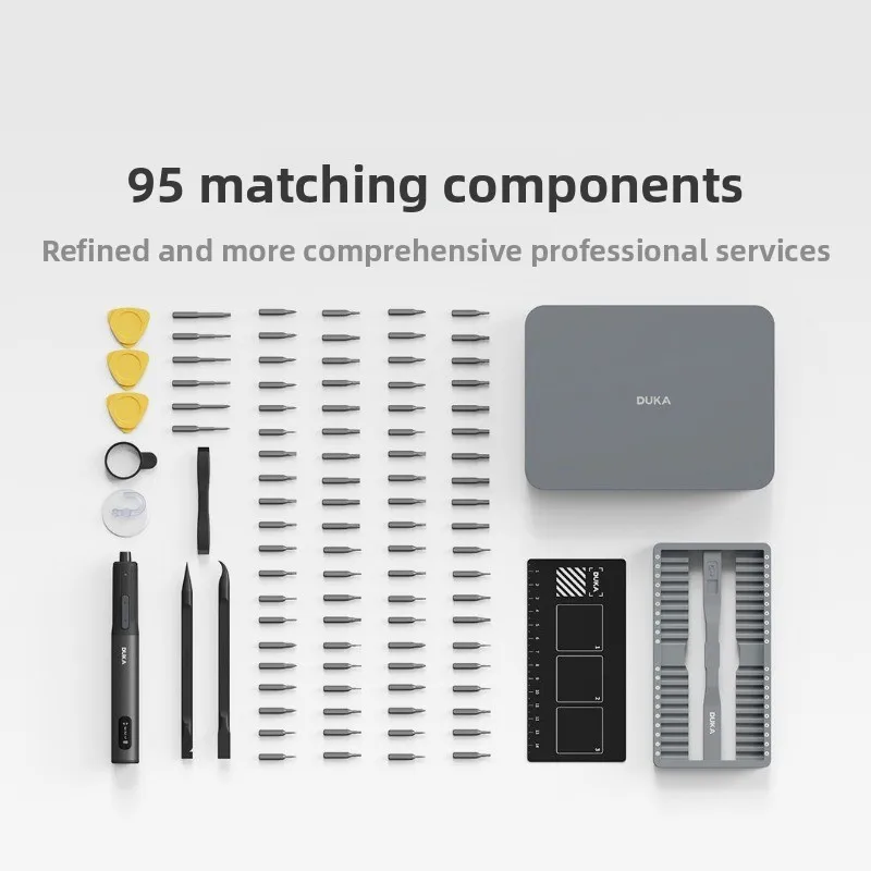 95 in1 screwdriver,wireless power tool,multifunctional disassembly for mobile phones and computers,three speed torque adjustment