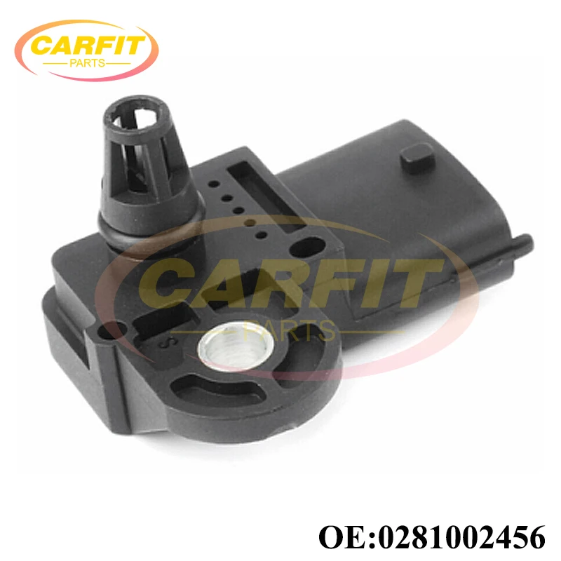 New OEM 0281002456 0261230373 Air intake Manifold Absolute Boost Pressure MAP Sensor For Fiat Mercedes Nissan VW Auto Parts