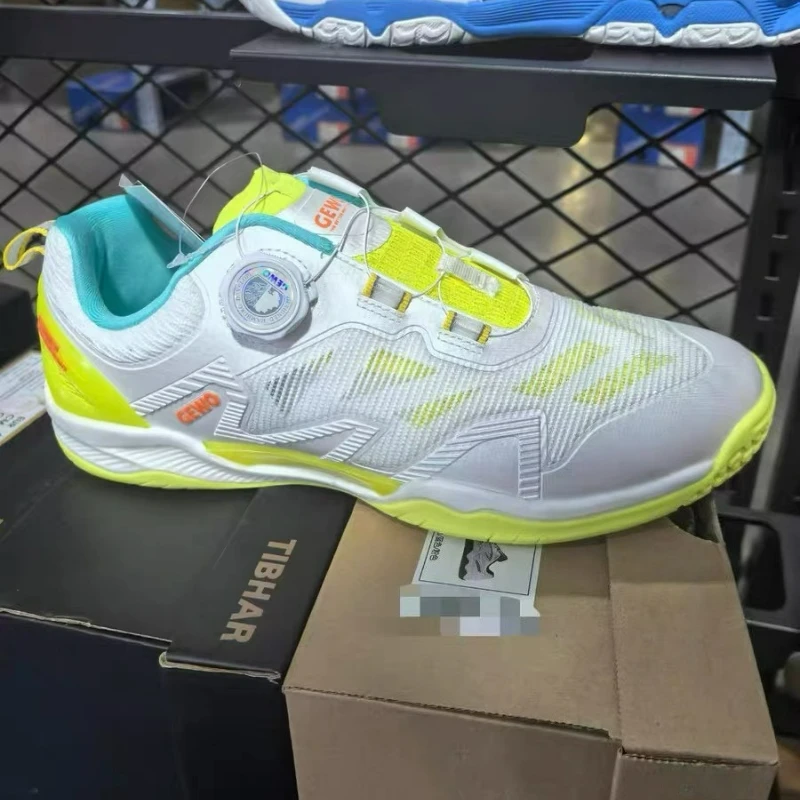 2026 New Table Tennis Shoes Men Women Quick Lacing Badminton Training Man Designer Indoor Court Shoes Woman Tennis Shoe