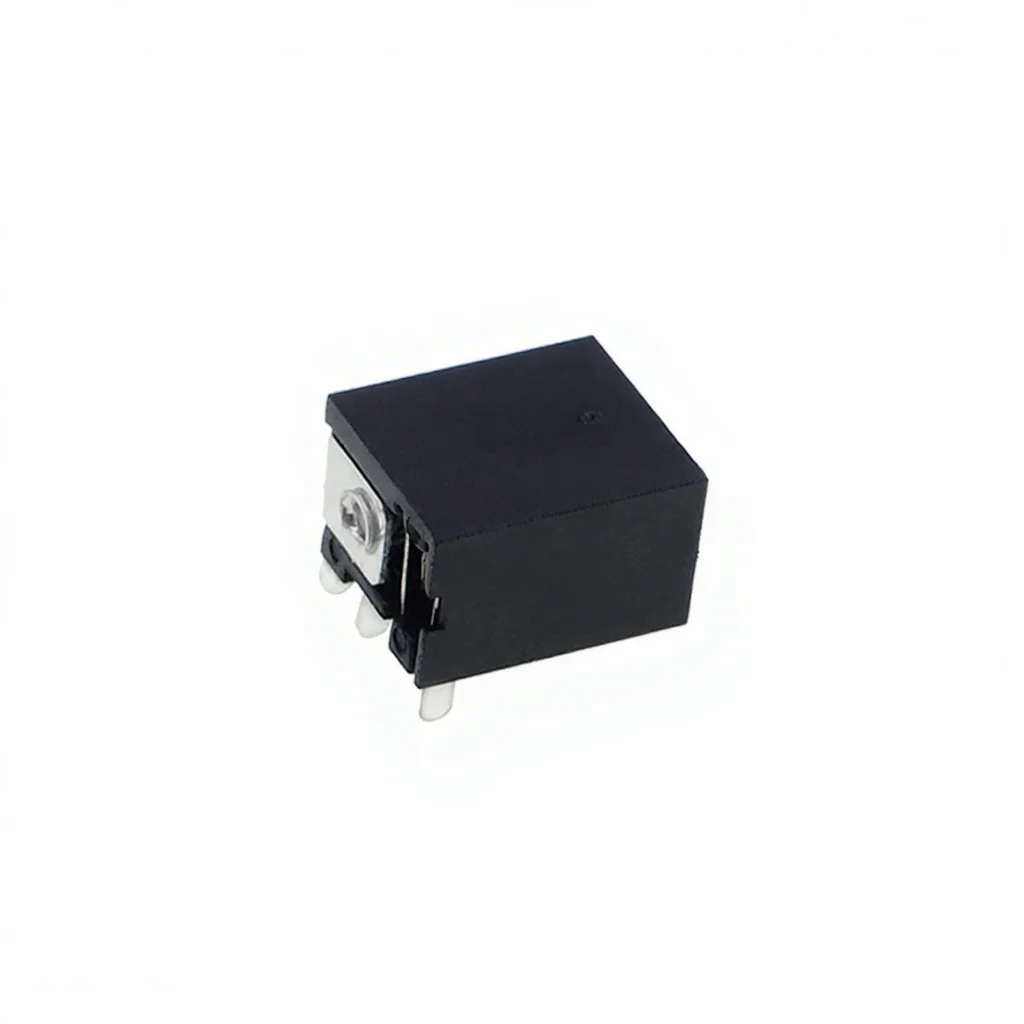 

5PCS DC044 three pin power socket 3Pin 5.5x2.1mm black