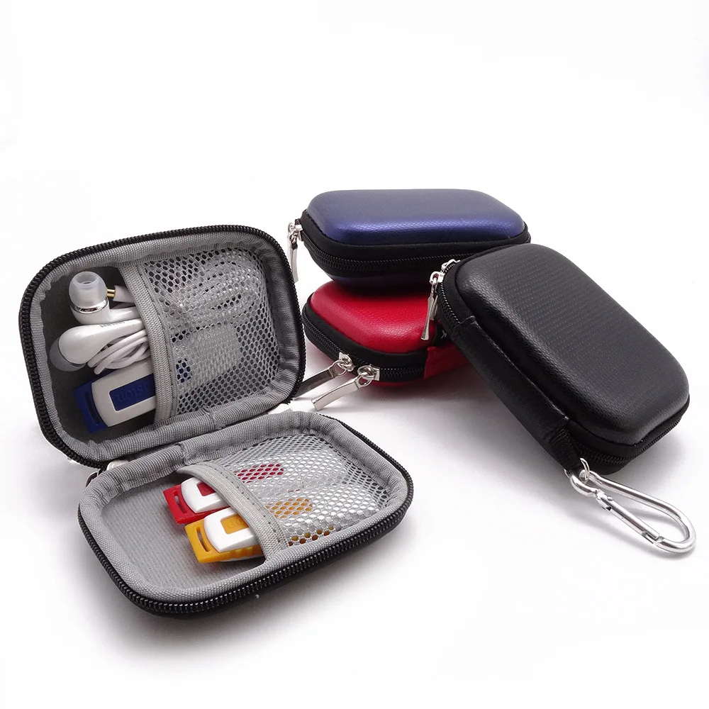 

Чехол для наушников, кабель для передачи данных, USB-флешка, ключ, кошелек для монет, мини-портативный противоударный футляр для наушников, сумка для хранения из EVA.