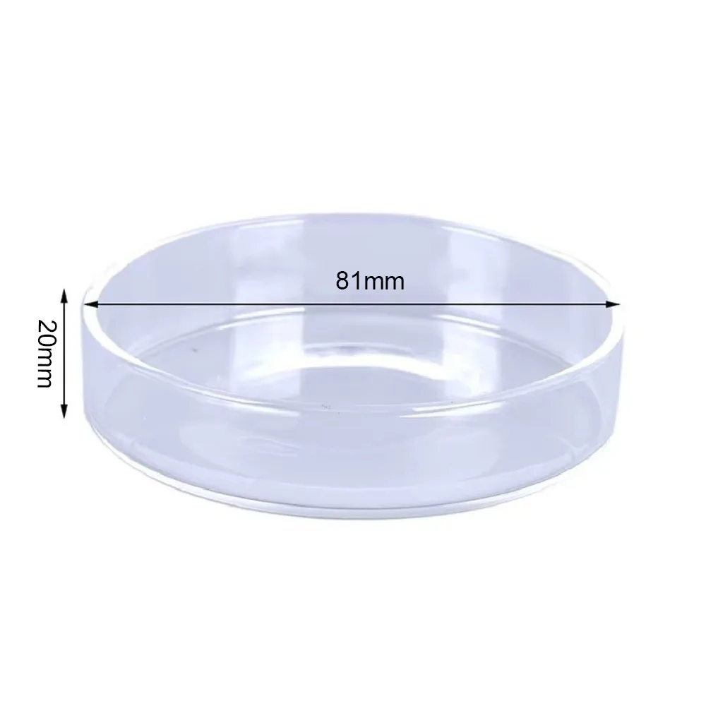 Image of Neue Glas Aquarium Futternapf Transparent Langlebig Fisch Feeder Tablett Klare Runde Tablett Aquarium Feeder für Fisch Garnelen