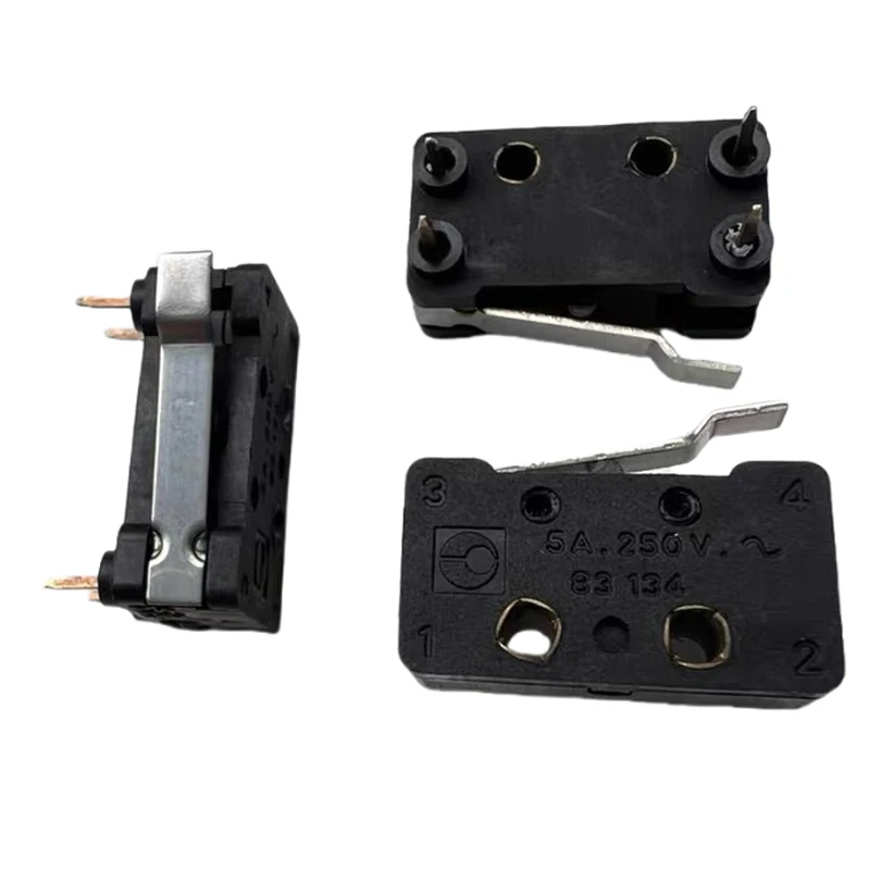 

1PCS/LOTS 100% Authentic French Crouzet 83134 Micro Switch, 4-Pin Side-Actuated with Handle, 5A 250V, Brand New IC Electronic