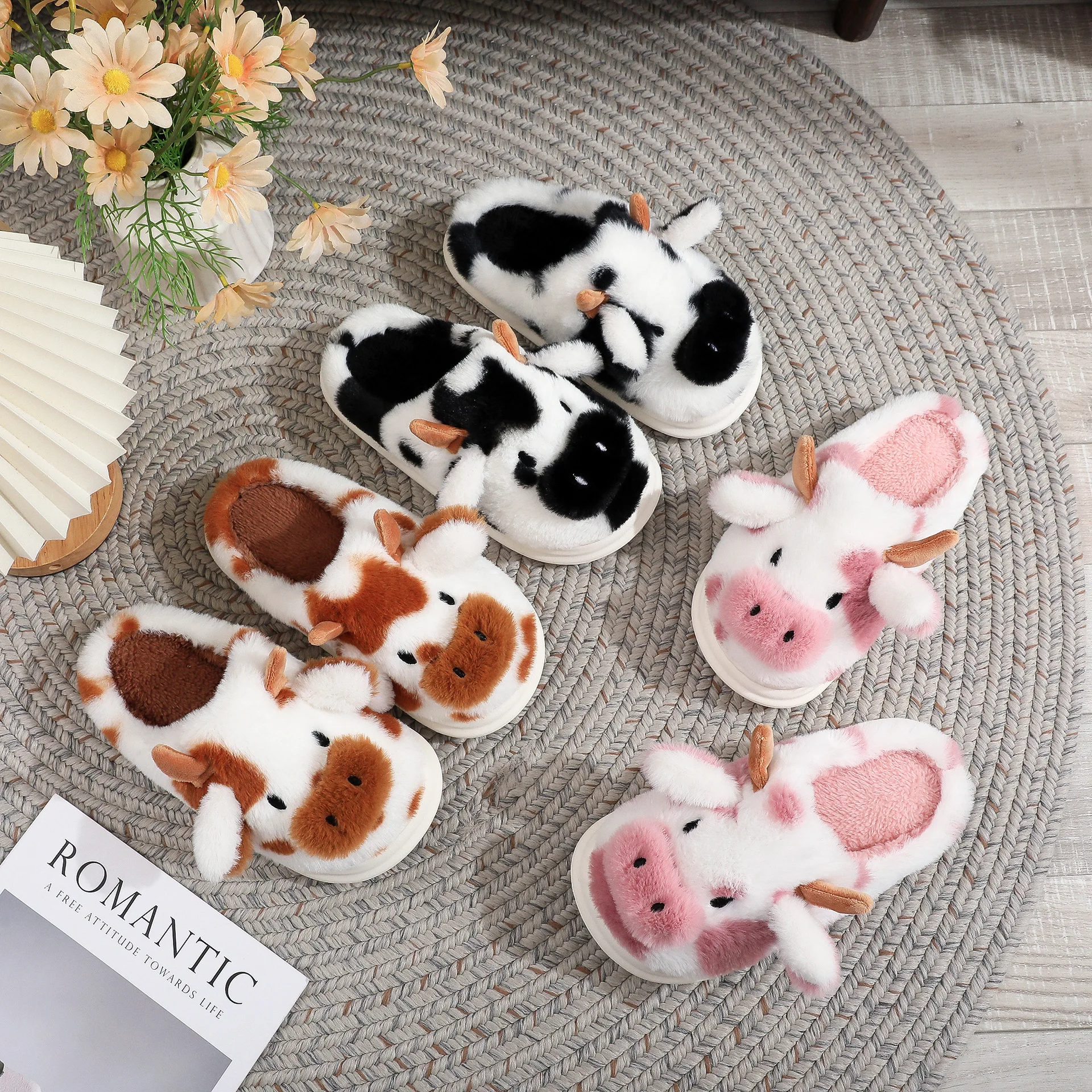 Cute Cow Cartoon Home Cotton S - огляд і ціна Your Home Bathroom