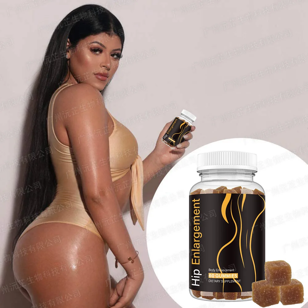 

1 Bottle Breast hip filling soft candy Female Slimming Butt Lifting Gummy Lifting Firming Butt Enlargement Vitamin Fruit Flavor