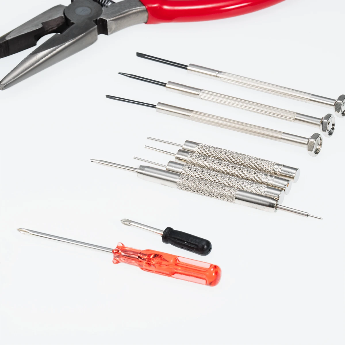 16pcs/set Watch Repair Tool Kit for Watch Back Cover Opener Strap Battery Replacement or Watchpart Portable Watchmaker Tools Set