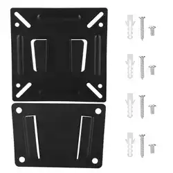 Support TV For 14-32in LCD TV  Wall  Mount Bracket Large Load Solid Support  Wall TV Mount TV Wall Mounted Bracket