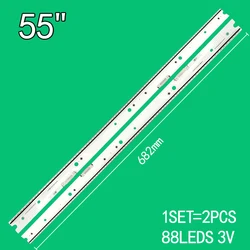 Для телевизора 55 дюймов UE55JS9000 UE55JS8500 UE55JS8000 UA55JS9800 UA55JS8000 UN55JS9000 V5EU-550SMB-R1 V5EU-550SMA-R1 S_5N9_55_SFL_L88/R88