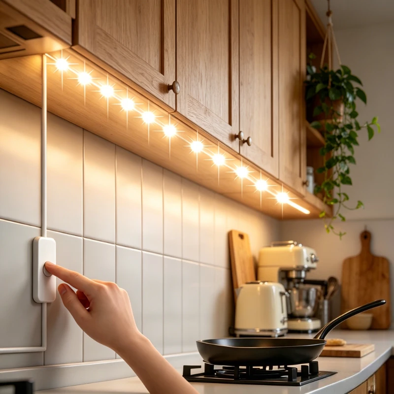 5V USB LED flexible light strip, 2835 LED beads, available in 1-10m lengths, push-button switch, warm white + cool white