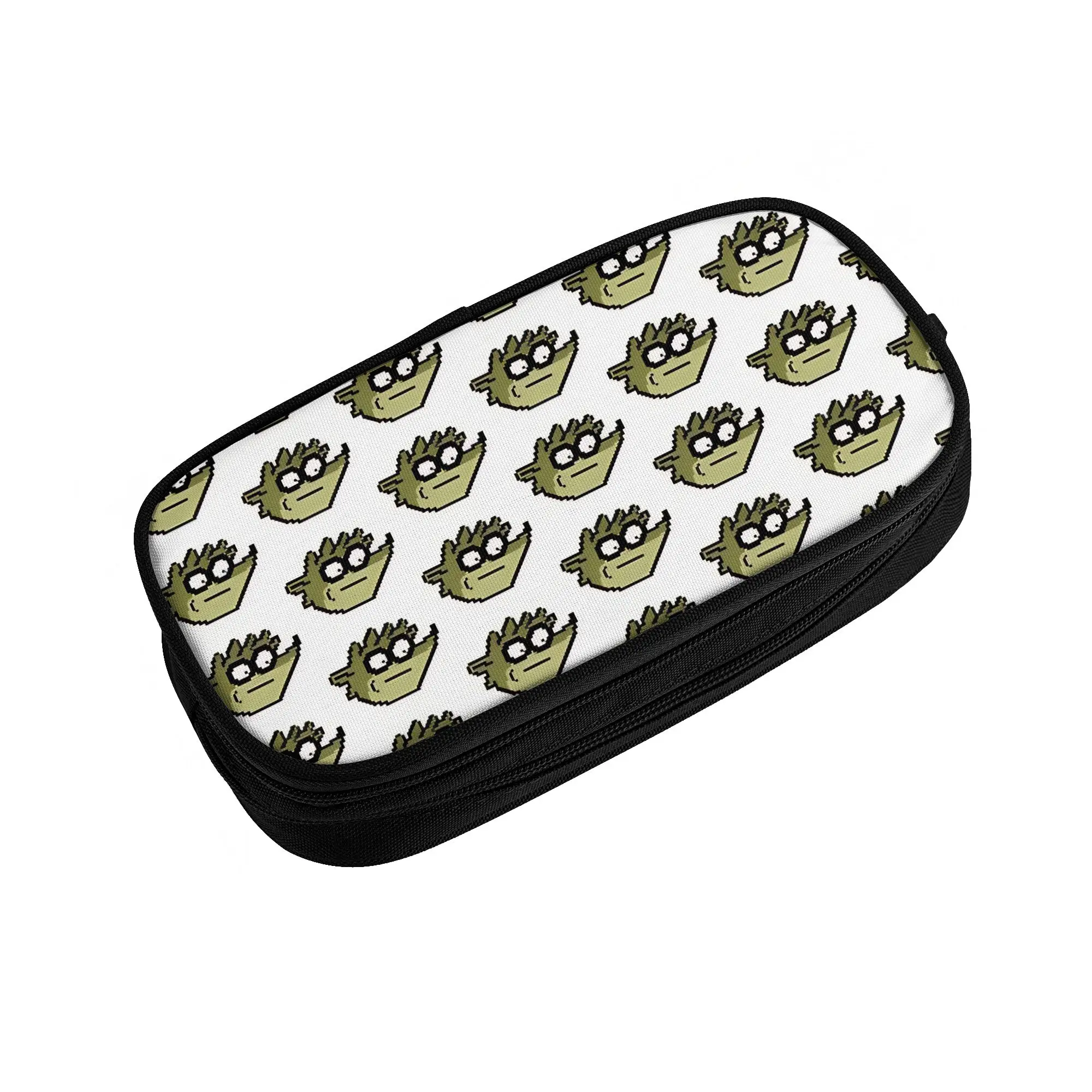 1 piece Stylish funny little animal Pencil Case Teen Pen Bag R-Regular show School Pencil Pouch