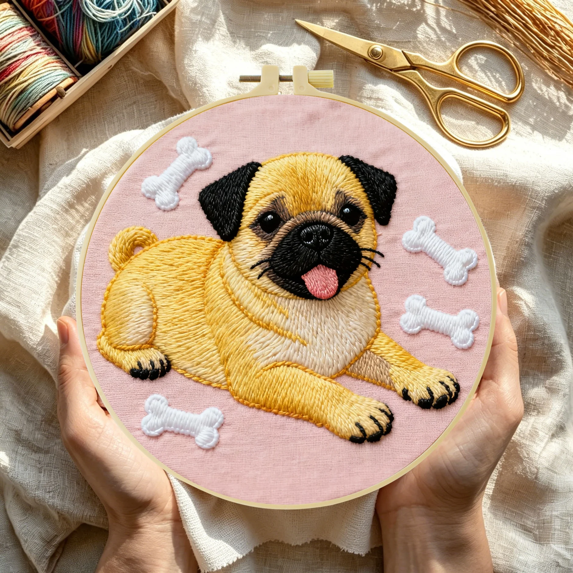 Painting Supplies - 1PCS Diy Embroidery Material Kits For