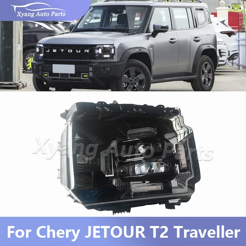 

Front Headlight Assembly LED Headlamps For Jetour Traveller T2 I 2024- F26-4421020 F264421010 F26-4421020AB F26-4421010AB