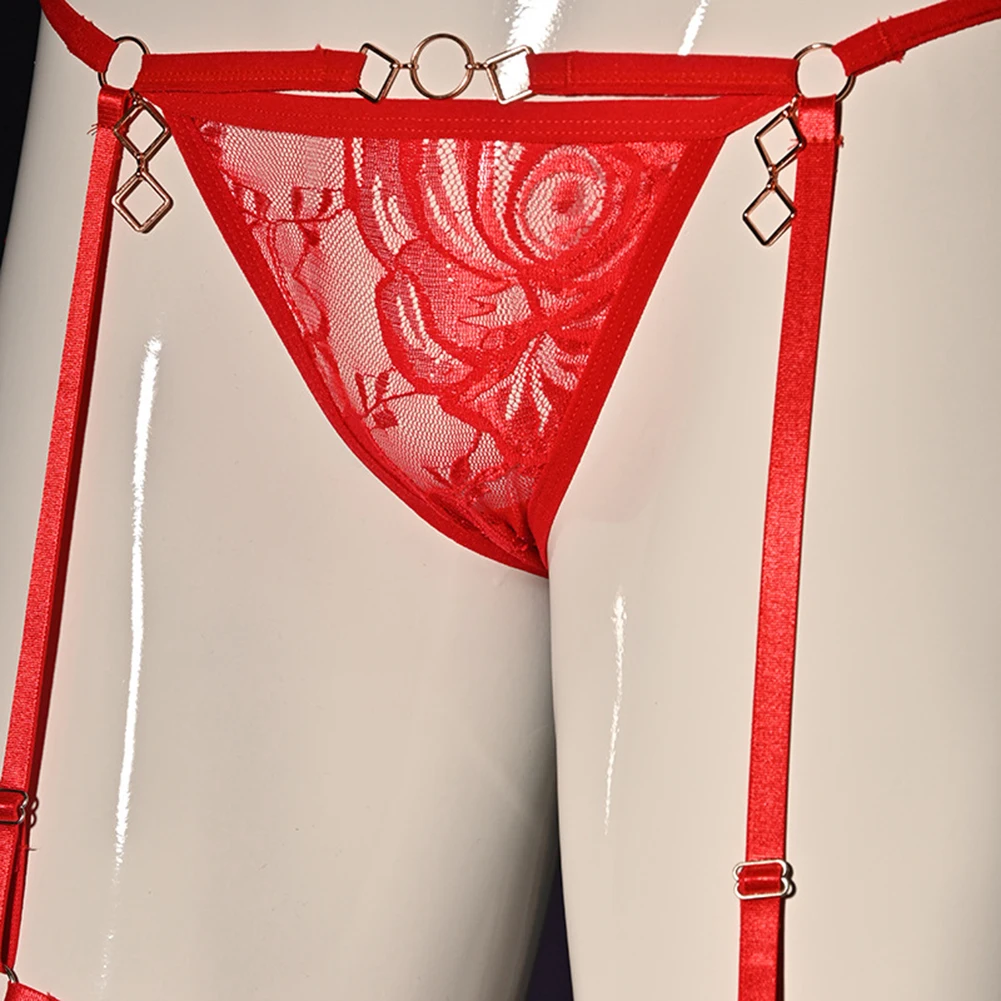 لباس داخلي شفاف مطرز للبيض للرجال ، ملابس داخلية سيسي ، أحزمة رباط مثيرة ، كلسون إغراء ، ملابس داخلية مفتوحة للمؤخرة ، سراويل داخلية