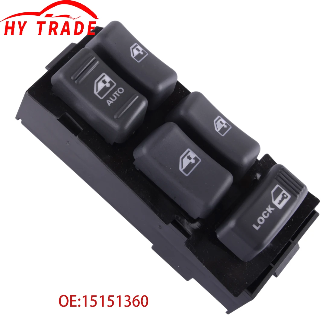 

19244658 15151360 DS-1429 901-021 Переключатель управления электрическим стеклоподъемником со стороны водителя, подходит для Cadillac GMC Oldsmobile Chevy Tahoe