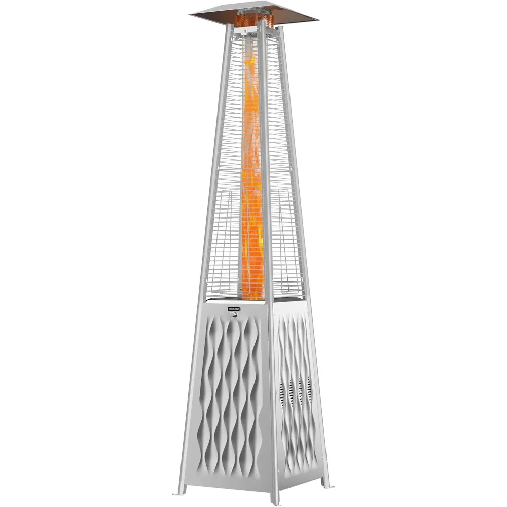 

Terrace heater, 48000 BTU outdoor terrace all stainless steel, quartz glass tube propane heater