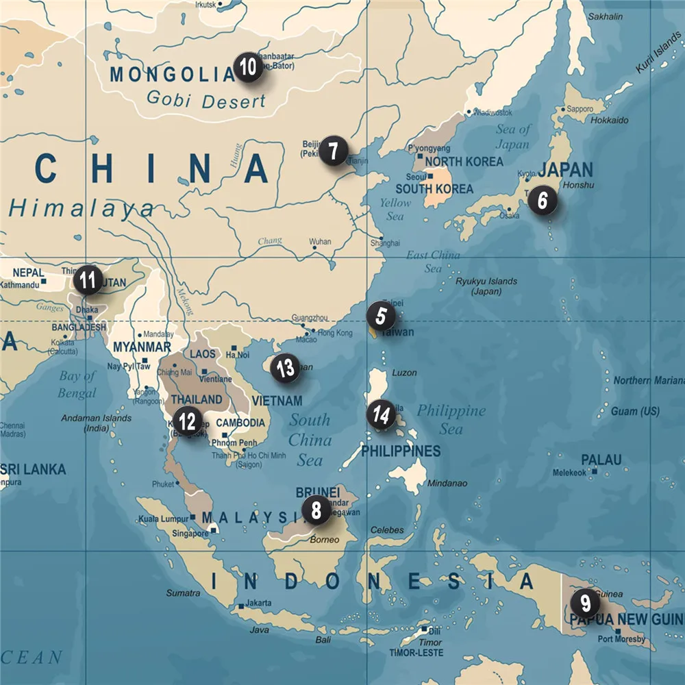 100 шт., штифты для рисования, 1-100