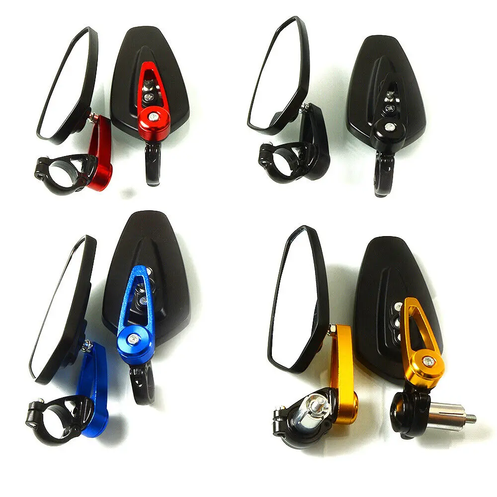

Universal 7/8"" 22mm handle bar motorcycle bar end mirror Motorcycle Mirror For Honda Suzuki YAMAHA MT07 FZ07 MT-07 FZ-07