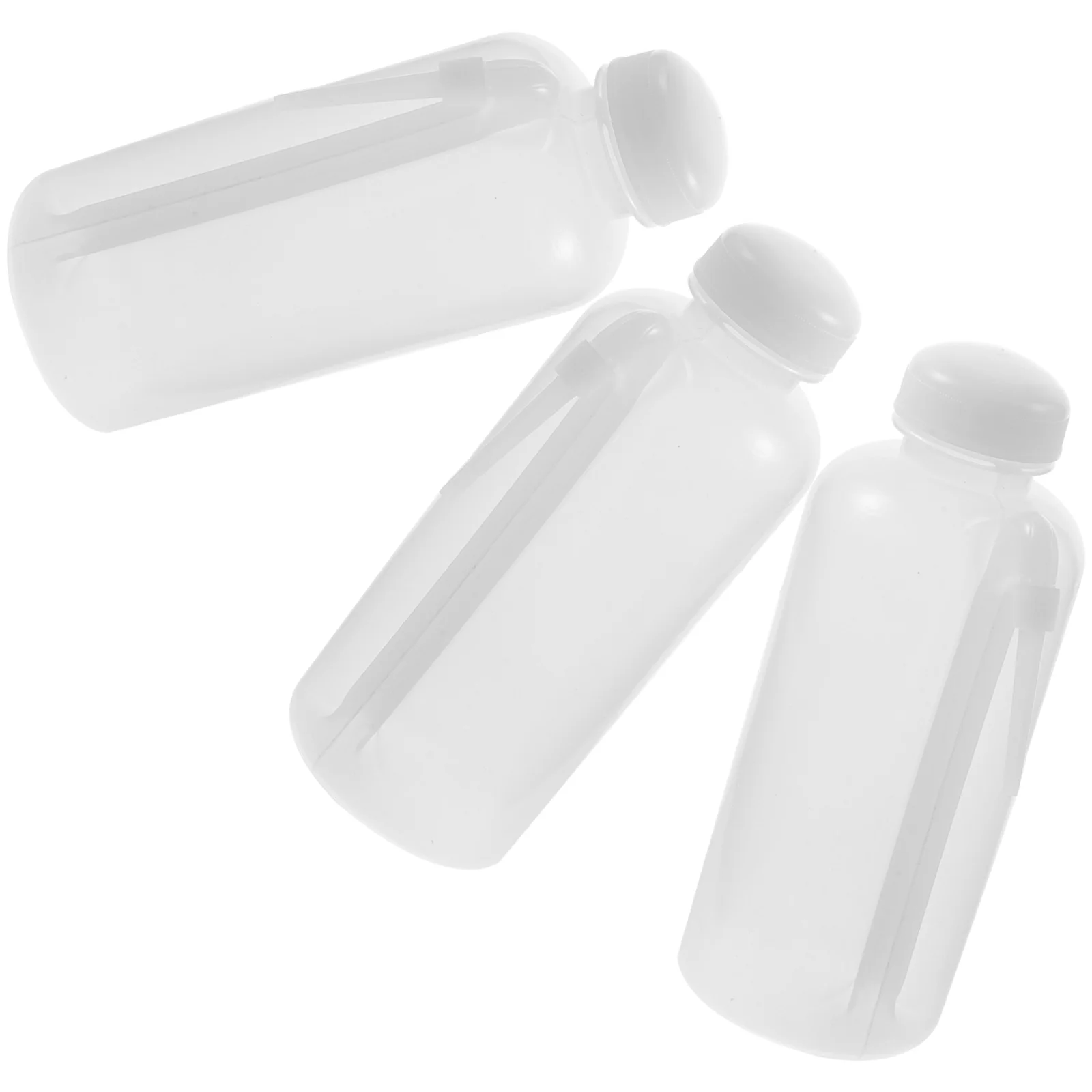 

3 Pcs Side Pipe Wash Bottle Water Bottles Empty Squeeze Plastic Lab Filling Squirt or Travel Refillable