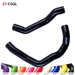 For Alfa Romeo 147 156 GT 1.9 JTD Turbo Upper & Lower To Intercooler Hard Hoses Kit Silicone Tubes Pipes 4Ply 2Pcs 10 Colors