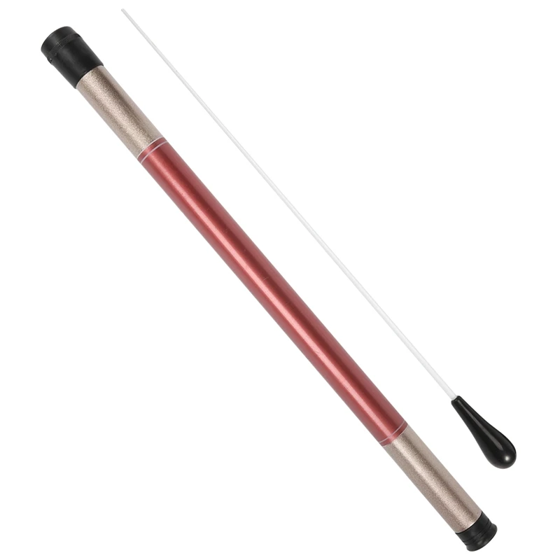 Music Conductor Batons,Imitation Agate Handle Orchestra Conducting Baton Music Batons (Black)