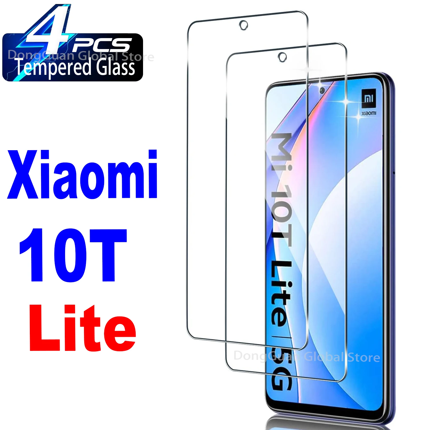 

For Xiaomi 10T Lite 5G Tempered Glass Screen Protector Glass Film