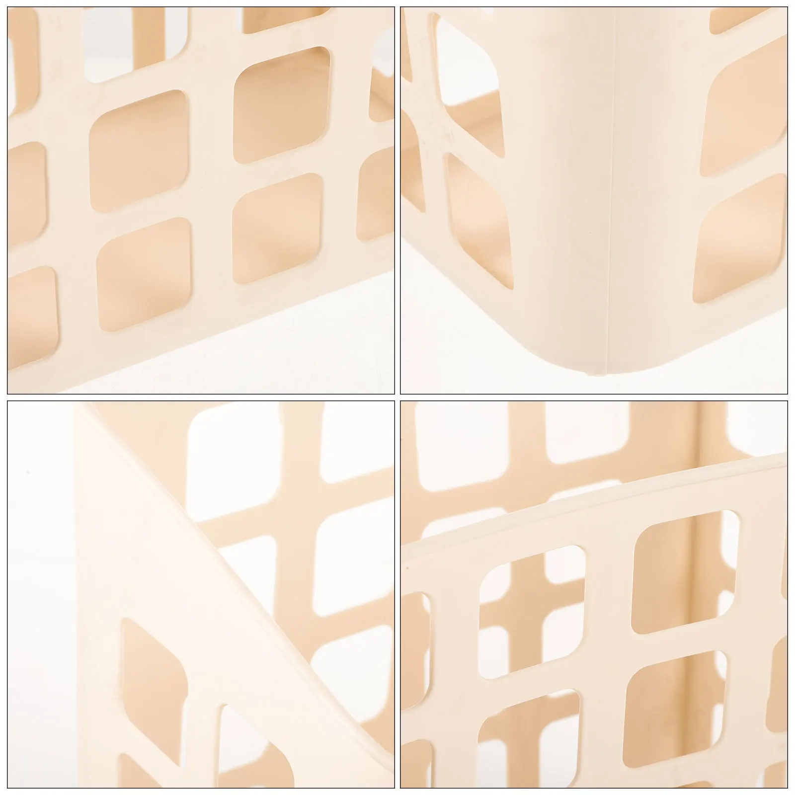 

Foldable Plastic Laundry Basket Bathroom Organizer Storage Container Household Supplies For Clothes Large Capacity Space-Saving