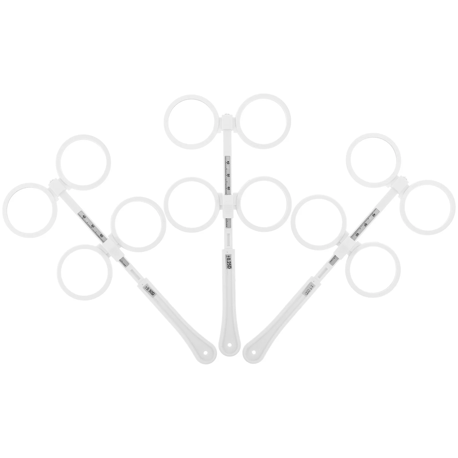 

3Pcs Adjustable Flips Lens Optical Flipper Improve Sensitivity Optical Clarity for Near Amblyopia Test Adjustable Flips Lens