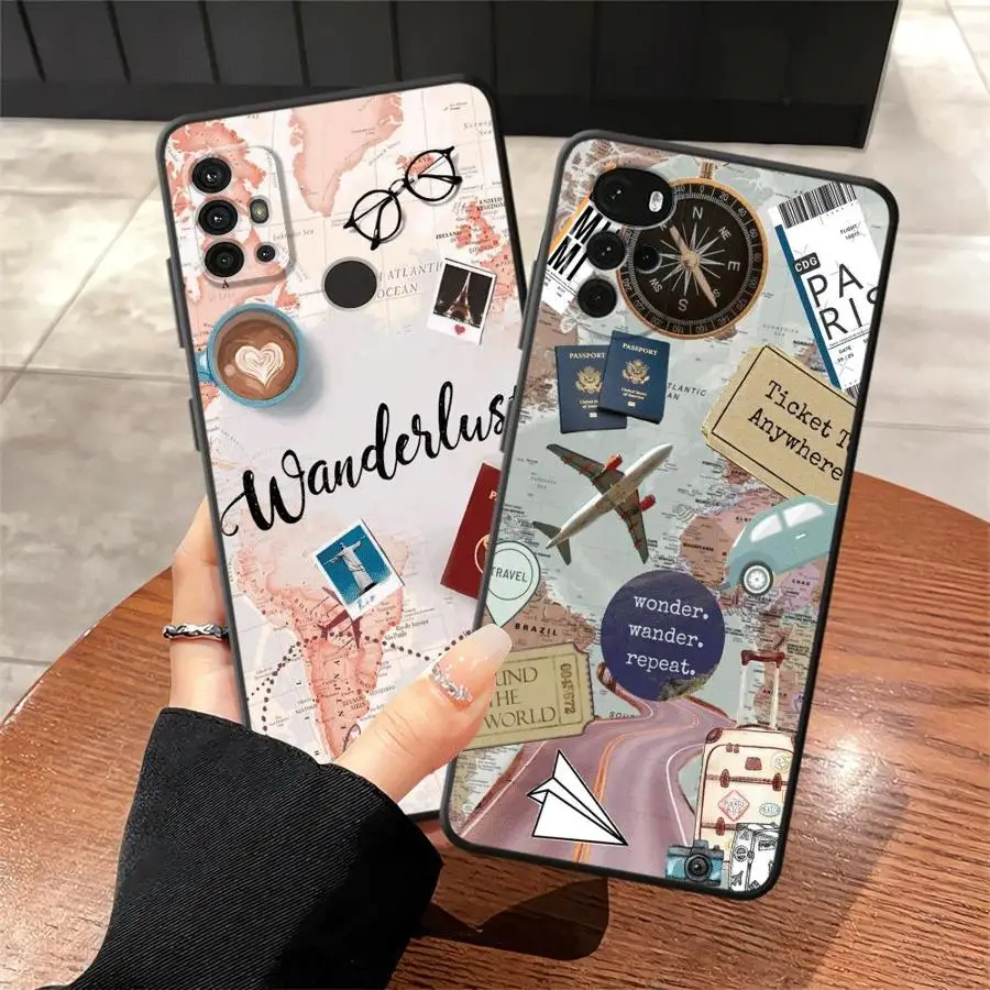 Soft Cover Phone Case for Google Pixel 9a 6a 7 Pro 8a 9 Pro XL 8 Pro 7a 6 Pro Wonder Wander Travel