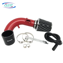 CLLYZ Cold Air Intake Filter Aluminum Red Pipe Set For Honda Civic 8th 1.8L