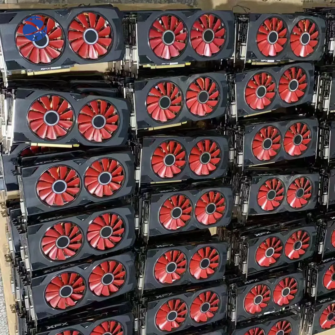 used RX 580/590/1660/2060/5500/5600/5700/6600/6700 gaming video card in stock wholesale best price GPU Hot sell Graphics Cards