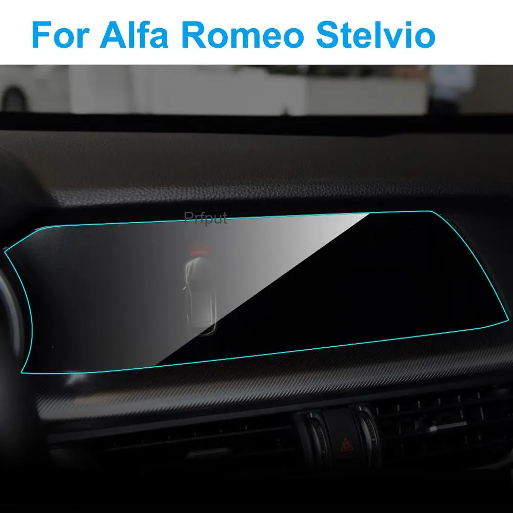 For Alfa Romeo Giulia 2015-2020 Car GPS Navigation Protective Film LCD Screen TPU Cover Anti-Scratch Screen Protector 8.8 Inch