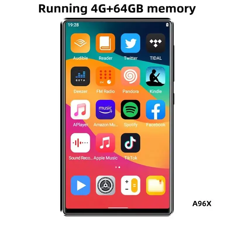 5.0-Inch WIFI IPS HD Video MP5 MP4 Digital Music Player Bluetooth Metal Full Touch Screen MP3