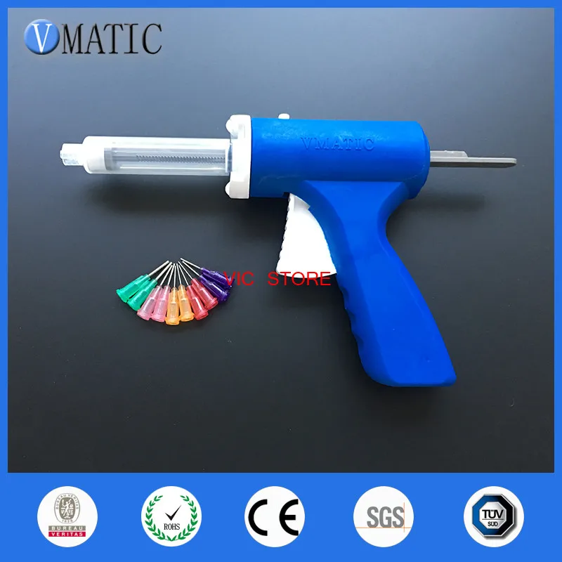 High Quality 30 Cc / Ml Manual Epoxy Adhesive Caulking Gun With Syringe & Needles