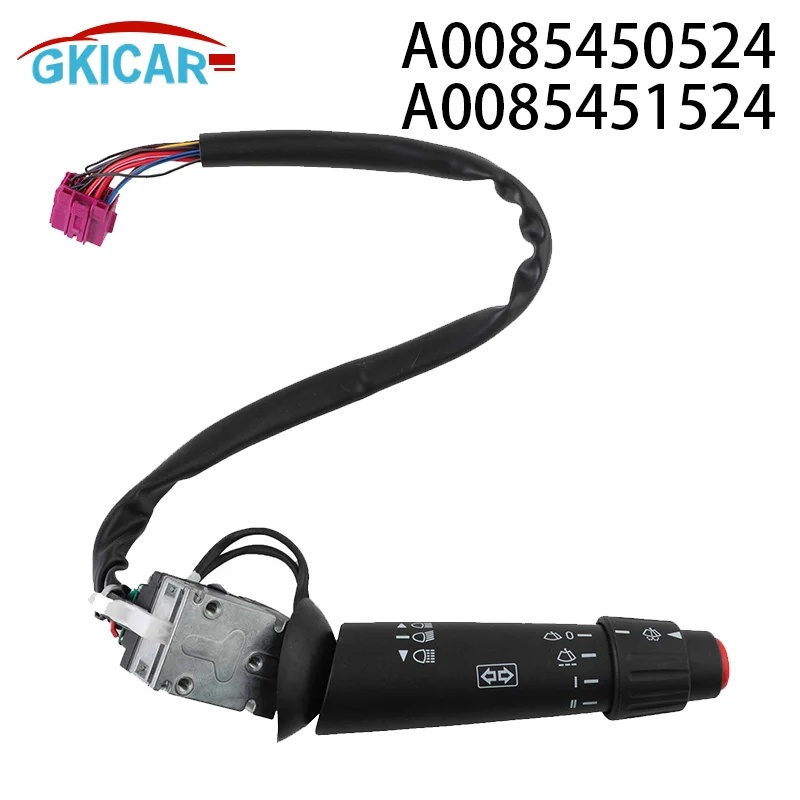 

A0085451524 A0085450524 Headlight Turn Signal Control Combination Switch For Mercedes Benz 669599 VARIO 05001938 IM12079