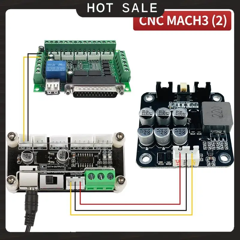 24-Hour Delivery 20W 40W 80W Interface Driver Adapter Board Engraving And Cutting Machine Module Adapter Board