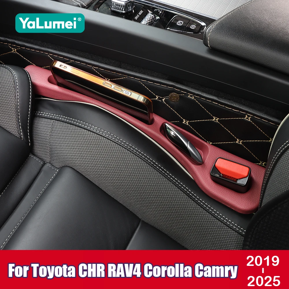 

For Toyota CHR RAV4 XA50 Corolla E210 Camry XV70 2019 2020 2021 2022 2023 2024 2025 Hybrid Car Seat Gap Filler Accessories