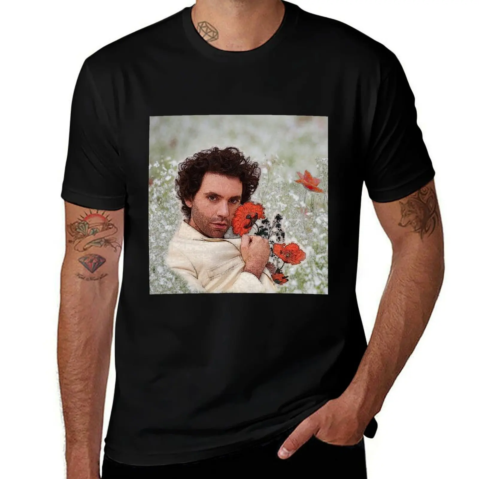 

In the field Mika T-Shirt hippie clothes summer top oversized t shirt new edition men t shirts