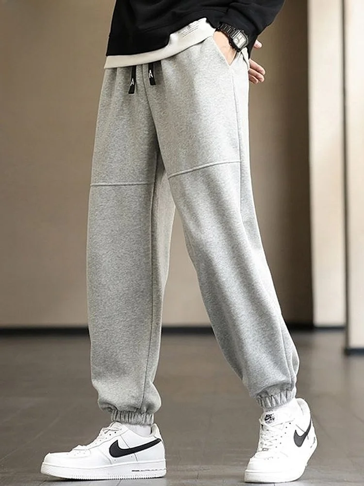 

Мужские весенние хлопковые повседневные брюки, спортивные брюки свободного кроя, удобные, дышащие, модные