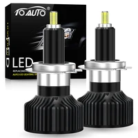2 uds 30000LM H7 Led 360 H1 HB3 HB4 9012 HIR2 Led H11 H8 9006 9005 bombillas de faros de coche lámpara antiniebla para Auto 3000K 6000K 12V Chips 3D