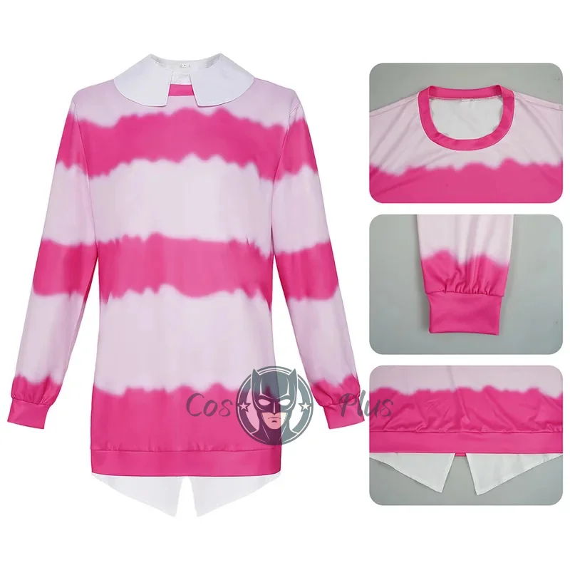 ساجا بنين طفل تأثيري القمم Kpop شيطان الصيادين تي شيرت طوق موضة تيز تظهر حفلة الكبار بلايز عادية الزي المدرسي #4