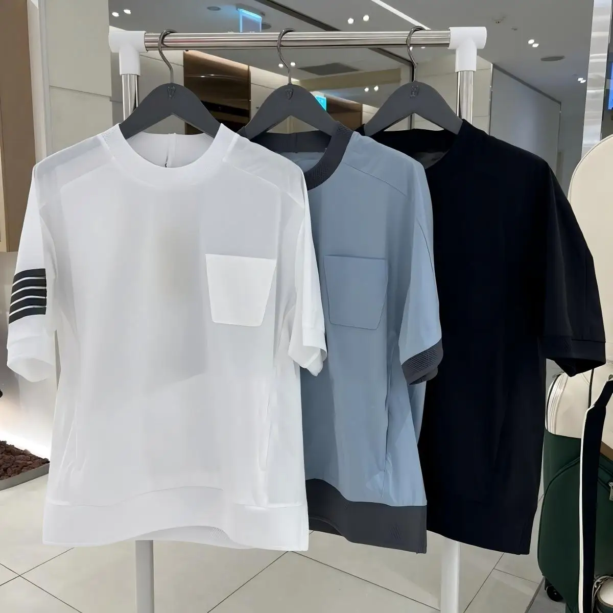 Men's Golf 2026 Summer New Arrival: Breathable, Cooling, Short-Sleeve Top—Quick-Drying, Stylish, and Versatile