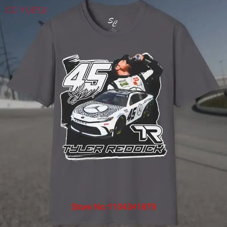 Футболка Tyler Reddick Race Win 2024, длинные или короткие рукава Talladega Футболка Tyler Reddick Race Win 2024, длинные или короткие рукава Talladega