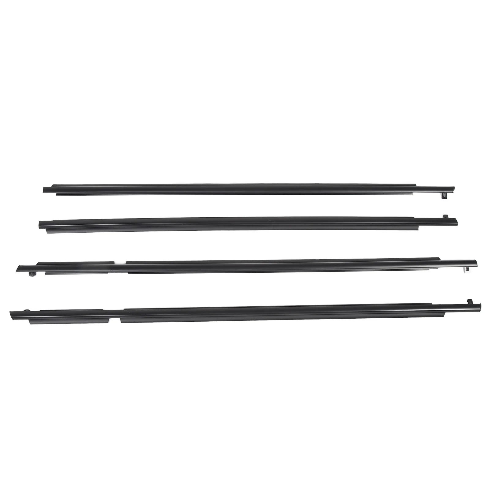 75710 42030 Durable Black Sturdy Window  Weatherstrip Window Weatherstrip Belt Kit Waterproof Easy Installation for RAV4