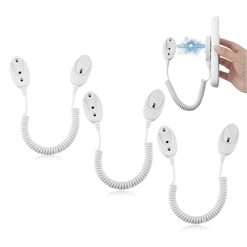 3 Pcs Magnetic Remote Control Holder,Organizer Easy Installation Stable Multi-Device Use for Remotes Tidy and Anti-Loss