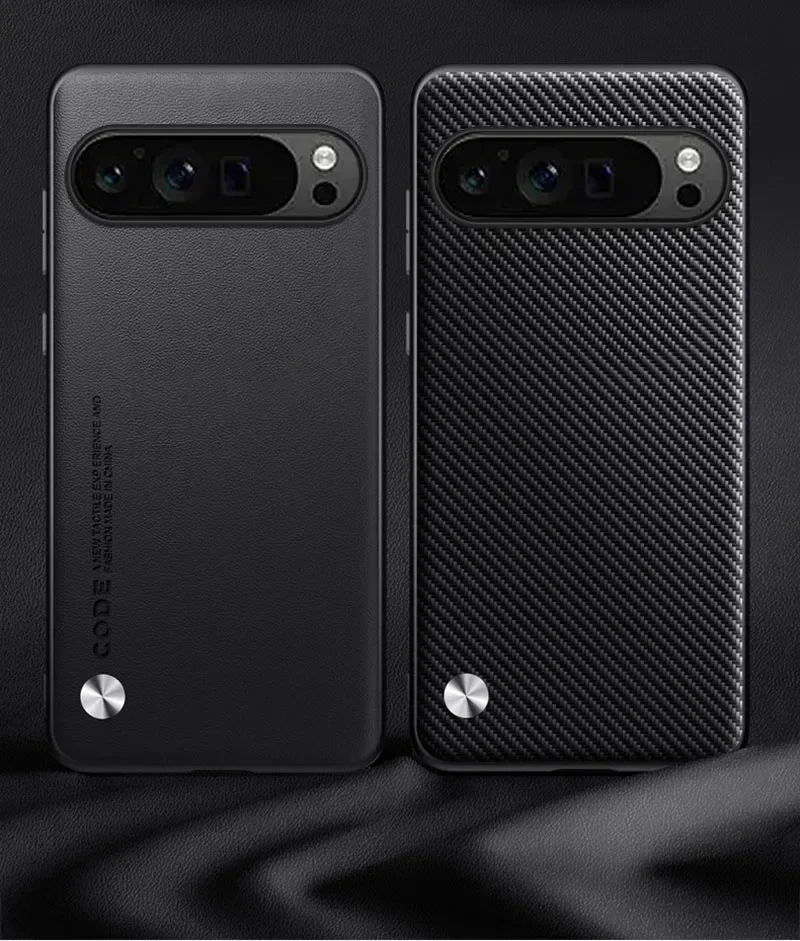Luxuriöse Leder-Handyhülle für Google Pixel 10A 10 11 XL 9A 9 Pro 8Pro 7 6 Pro 8A 7A 5A 4 Schlichte Hautfreundliche Stoßfeste Weiche Rückseiten-Abdeckung – Detail 3
